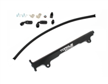 Picture of Torque Solution TQS Top Feed Fuel Rails - TS-EV-485BK