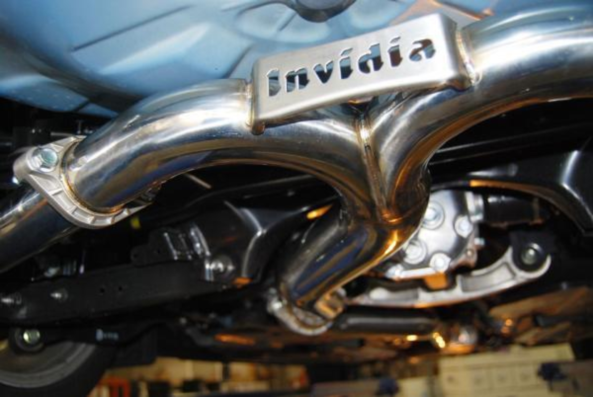 Picture of Invidia INV Q300-Titanium Tips Catback - HS15STIG3T