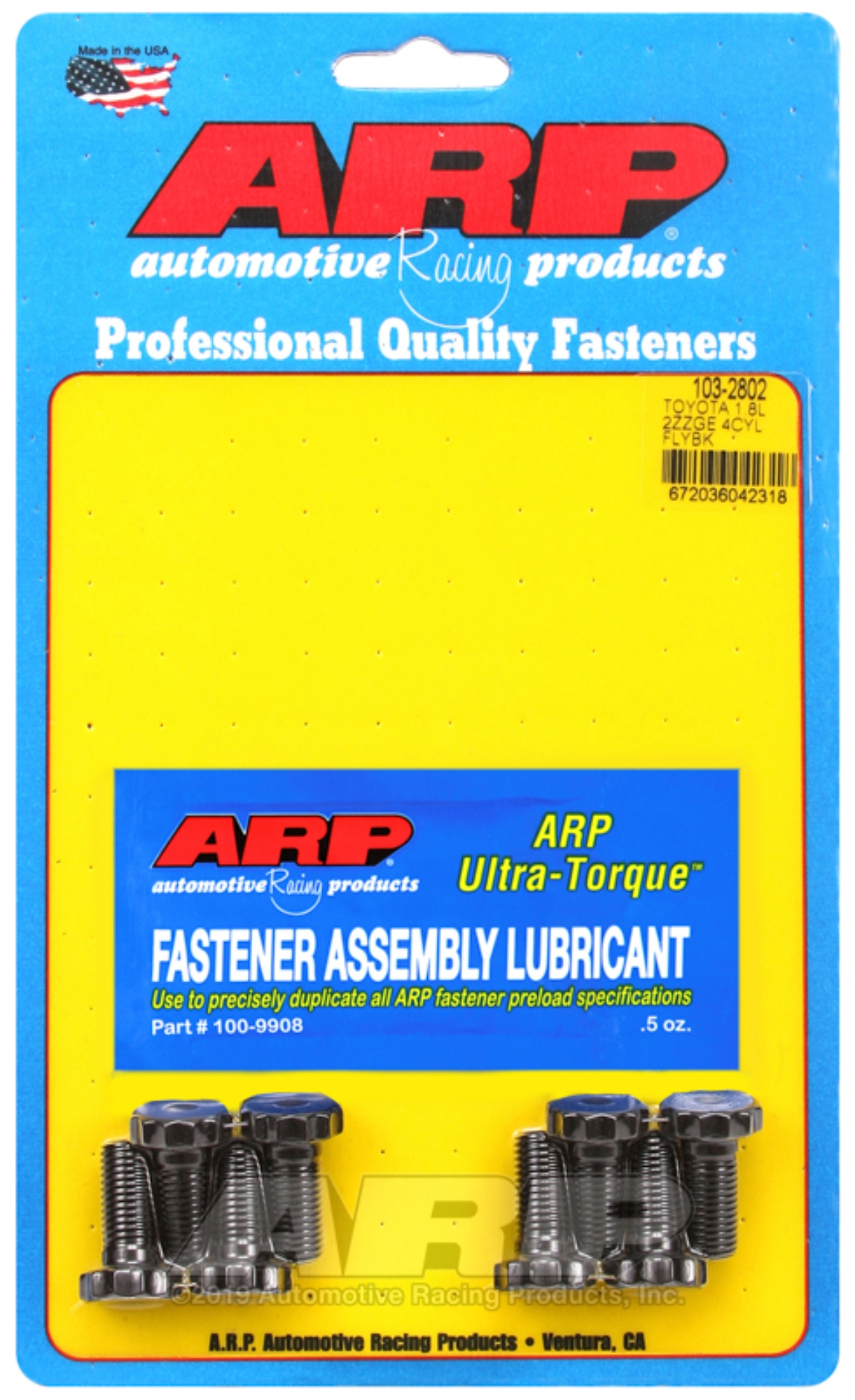 Picture of ARP Flywheel Bolt Kits Hardware Kits - 102-2801