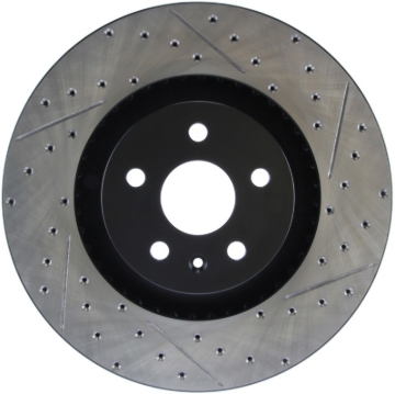 Picture of Sport Drilled & Slotted Brake Rotor; Front Left