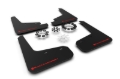 Picture of Rally Armor RAL UR Blk Flap/Rd Logo Mud Flaps - MF72-UR-BLK/RD
