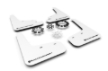 Picture of Rally Armor RAL UR White Flap/Black Logo Mud Flaps - MF72-UR-WH/BLK