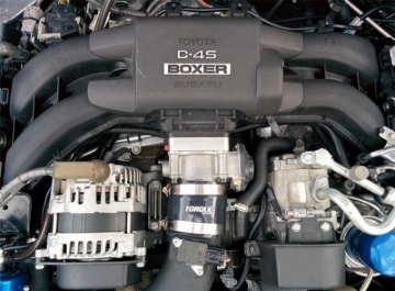 Picture of Torque Solution TQS TB Spacer-Silver Throttle Body Spacers - TS-TBS-023