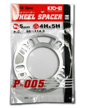 Picture of Project Kics PJK Universal Spacers Wheel Spacers & Adapters - W005UP