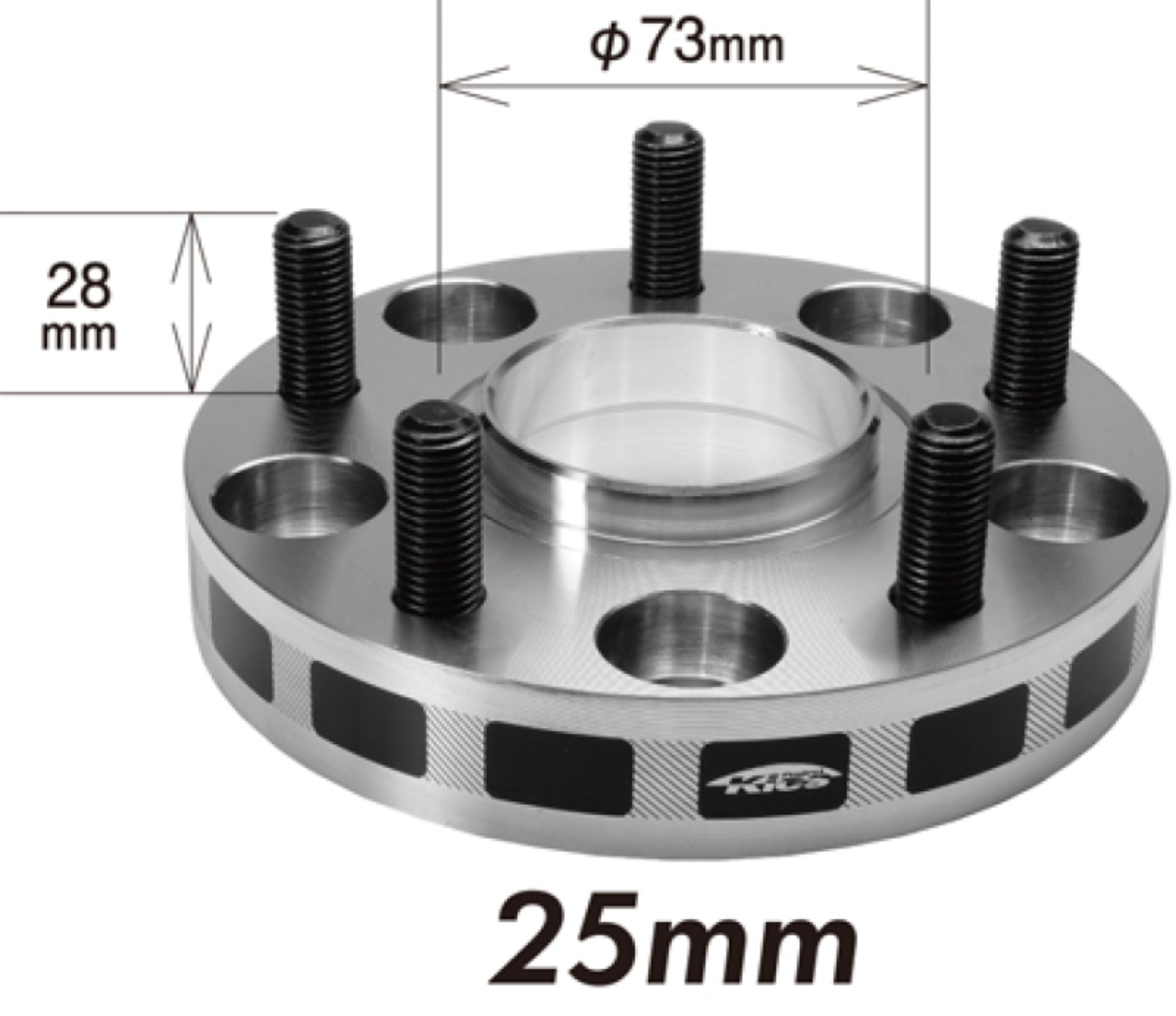 Picture of Project Kics PJK Wide Tread Spacers Wheel Spacers & Adapters - W6325W1WTS
