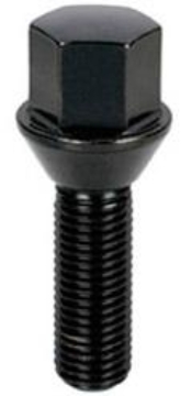 Picture of Project Kics PJK TOTAL Black Special Lug Bolts Wheel Bolts - WF301BL