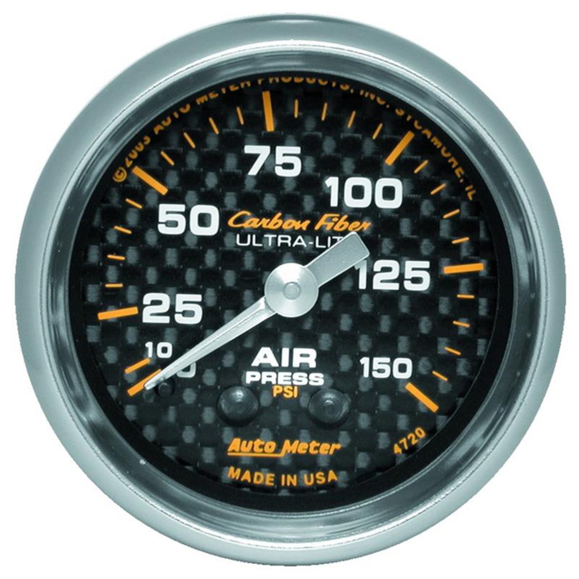 Picture of AutoMeter AM Carbon Fiber Gauges - 4720