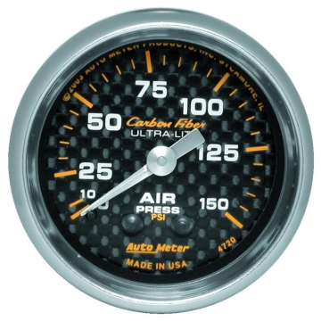 Picture of AutoMeter AM Carbon Fiber Gauges - 4720