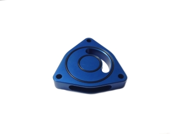 Picture of Torque Solution TQS BOV Sound Plate-Blue Blow Off Valves - TS-GEN-002BU