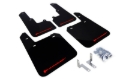 Picture of Rally Armor RAL UR Blk Flap/Rd Logo Mud Flaps - MF36-UR-BLK/RD