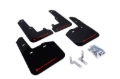 Picture of Rally Armor RAL UR Blk Flap/Rd Logo Mud Flaps - MF34-UR-BLK/RD