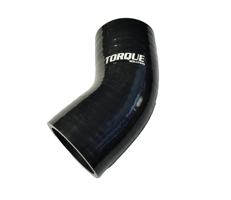 Picture of Torque Solution TQS Silicone Couplers-Black Silicone Couplers & Hoses - TS-CPLR-45D2BK
