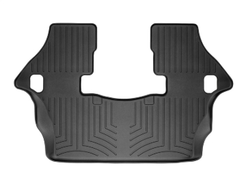Picture of WeatherTech WT FloorLiner-Rear-Blk Floor Mats - 440193