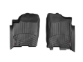 Picture of WeatherTech WT FloorLiner-Front-Blk Floor Mats - 440191