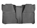 Picture of WeatherTech WT FloorLiner-Rear-Blk Floor Mats - 440660