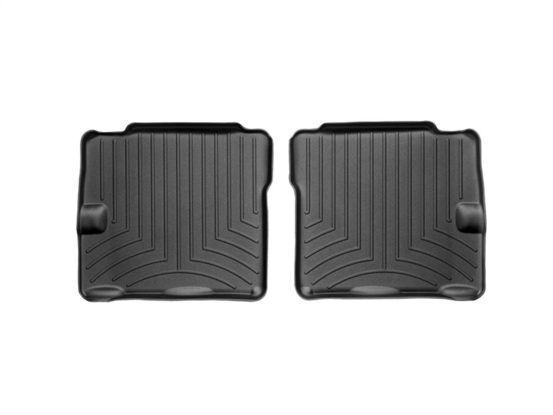 Picture of WeatherTech WT FloorLiner-Rear-Blk Floor Mats - 440942