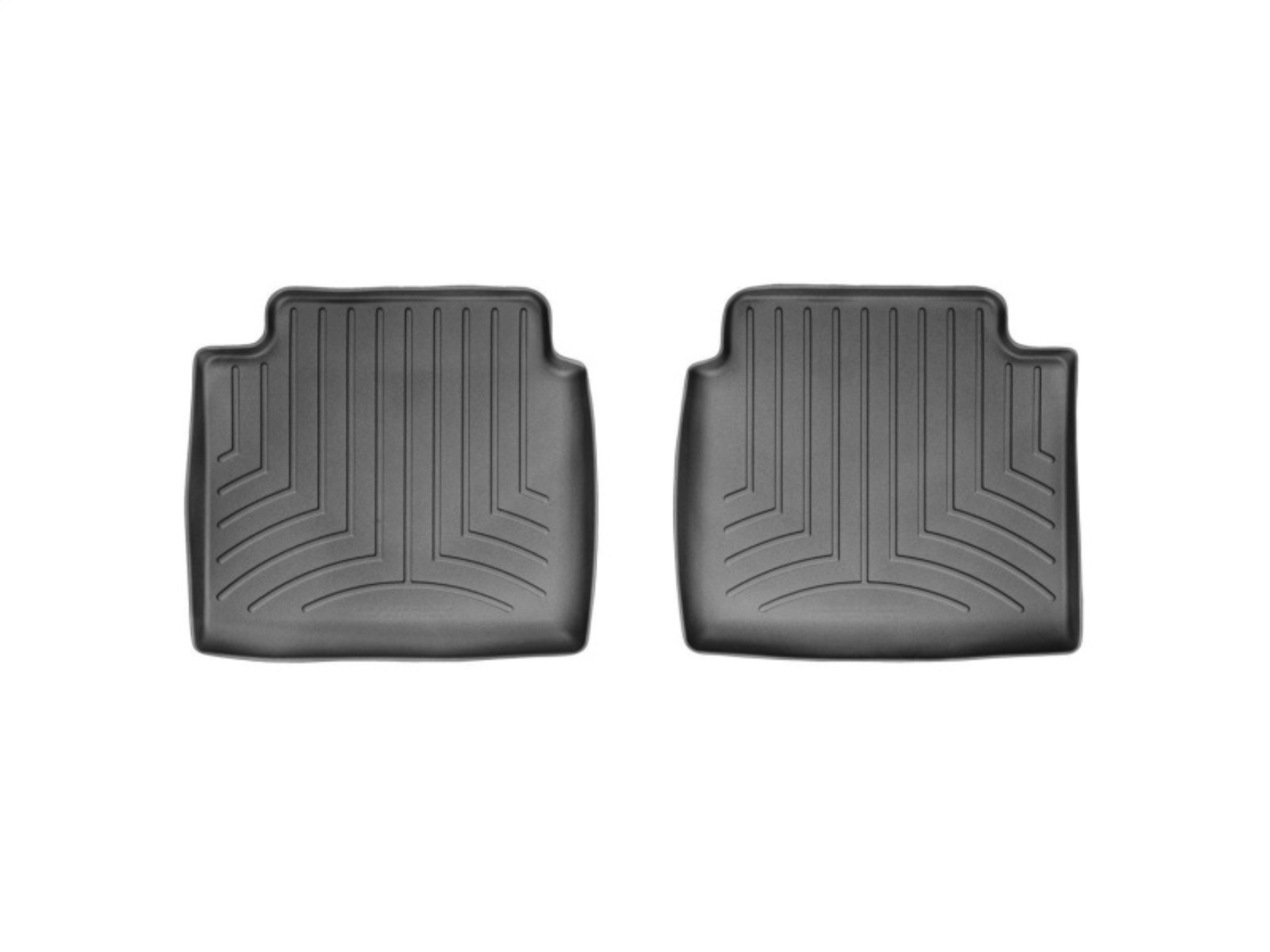 Picture of WeatherTech WT FloorLiner-Rear-Blk Floor Mats - 441442