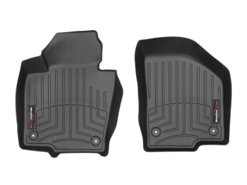 Picture of WeatherTech WT FloorLiner-Front-Blk Floor Mats - 441671