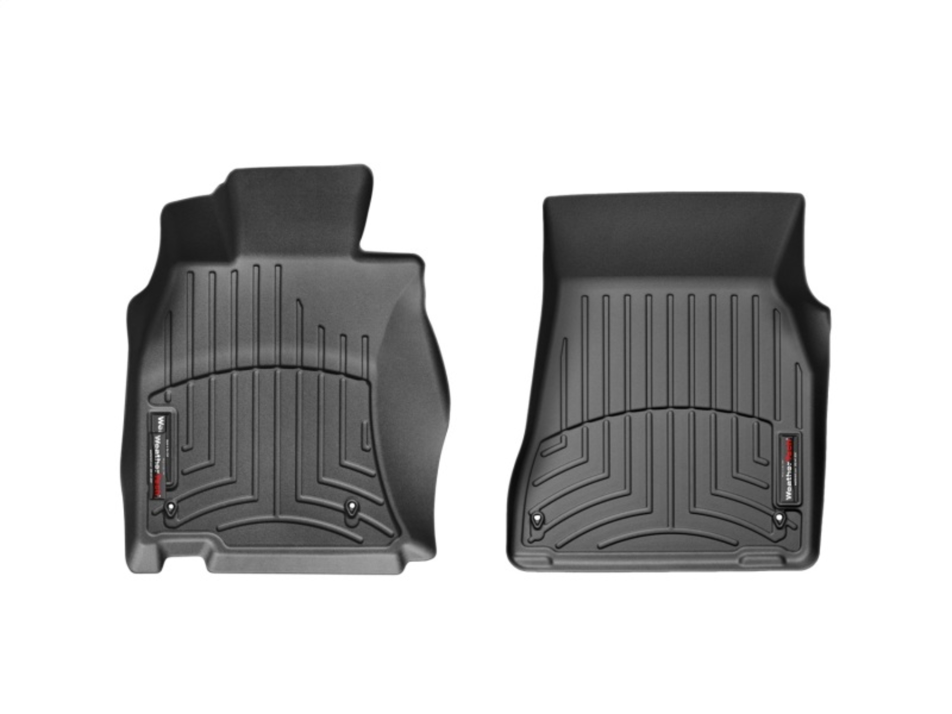 Picture of WeatherTech WT FloorLiner-Front-Blk Floor Mats - 442361