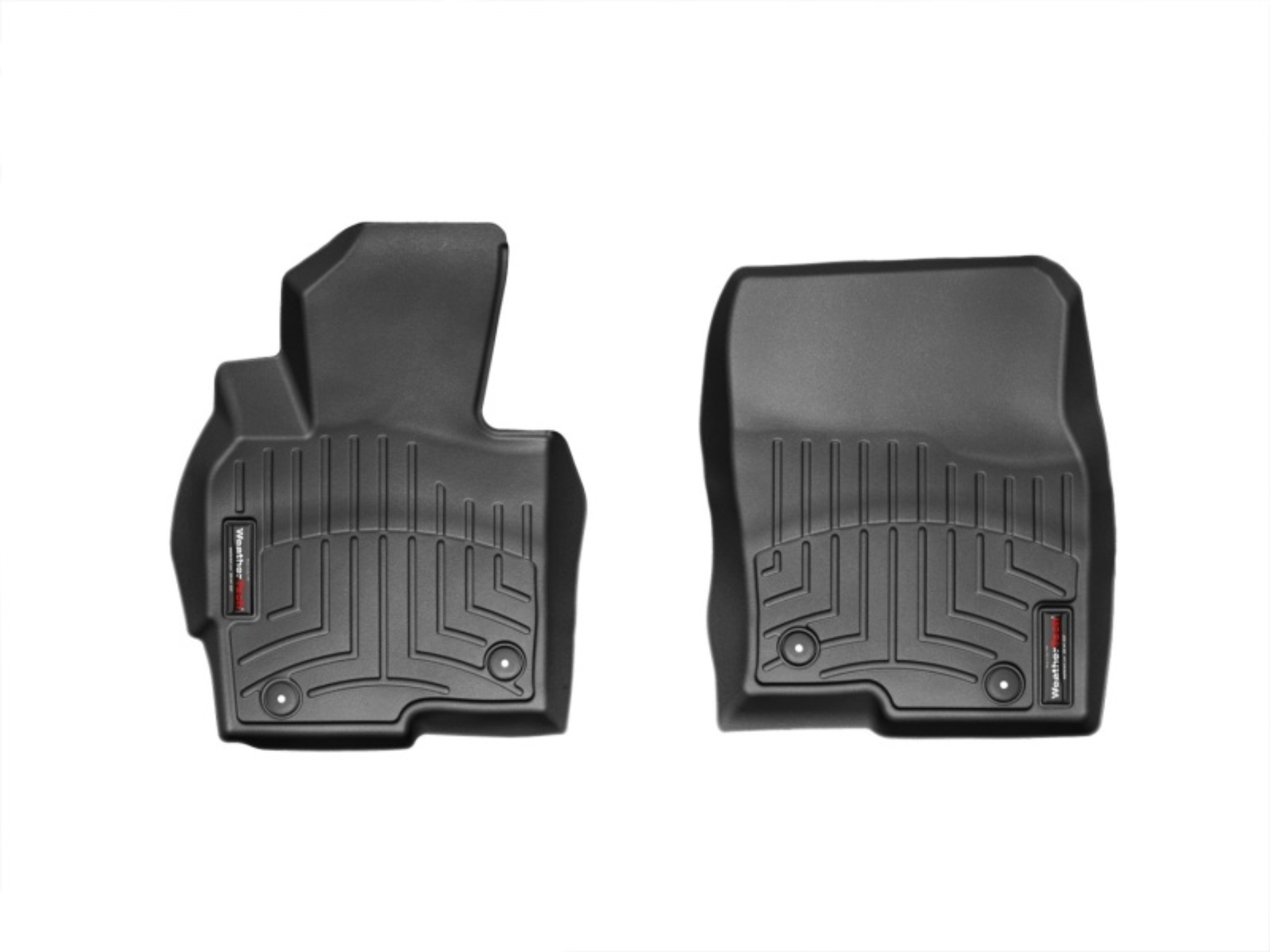 Picture of WeatherTech WT FloorLiner-Front-Blk Floor Mats - 444191
