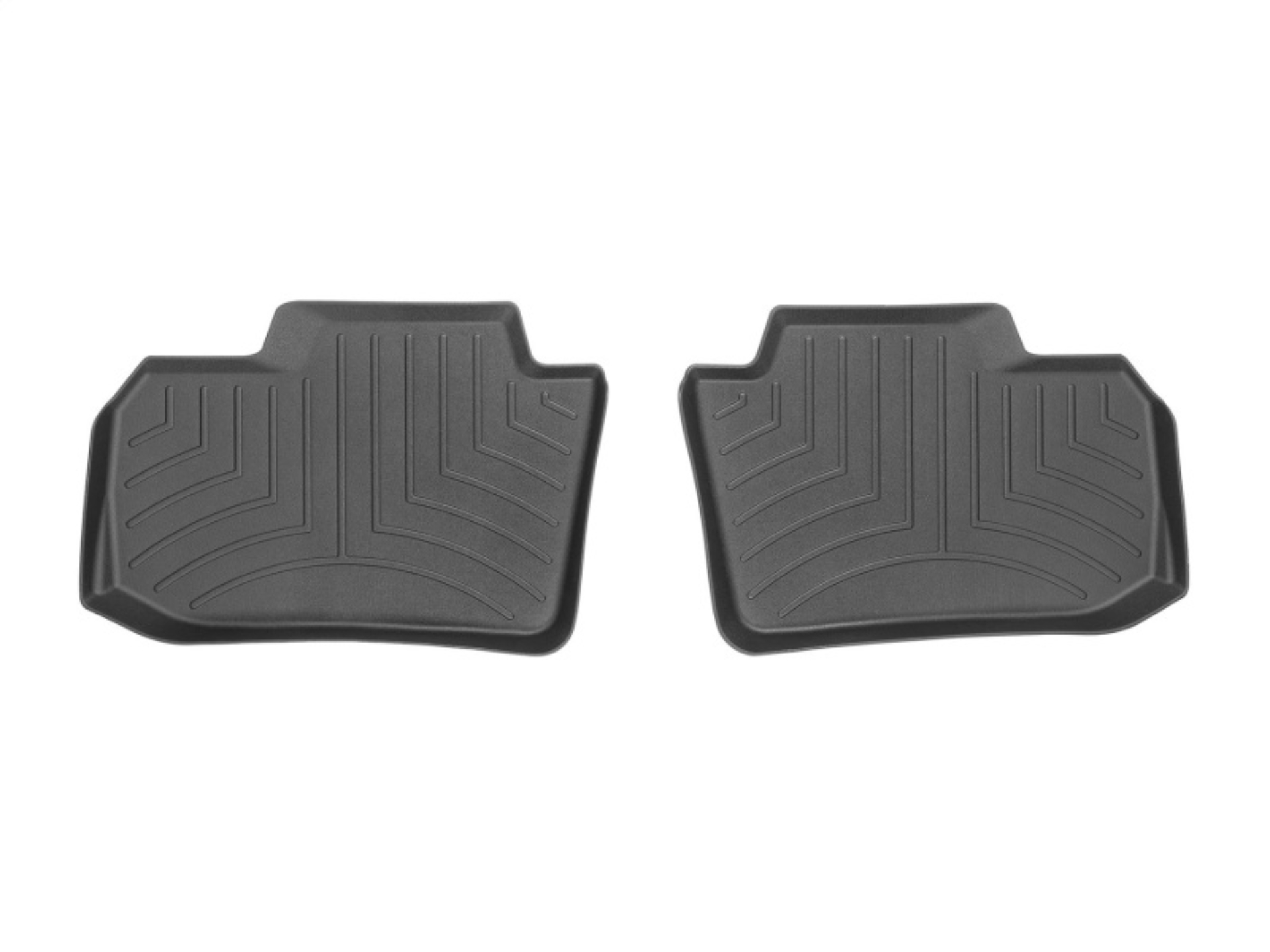 Picture of WeatherTech WT FloorLiner-Rear-Blk Floor Mats - 445502