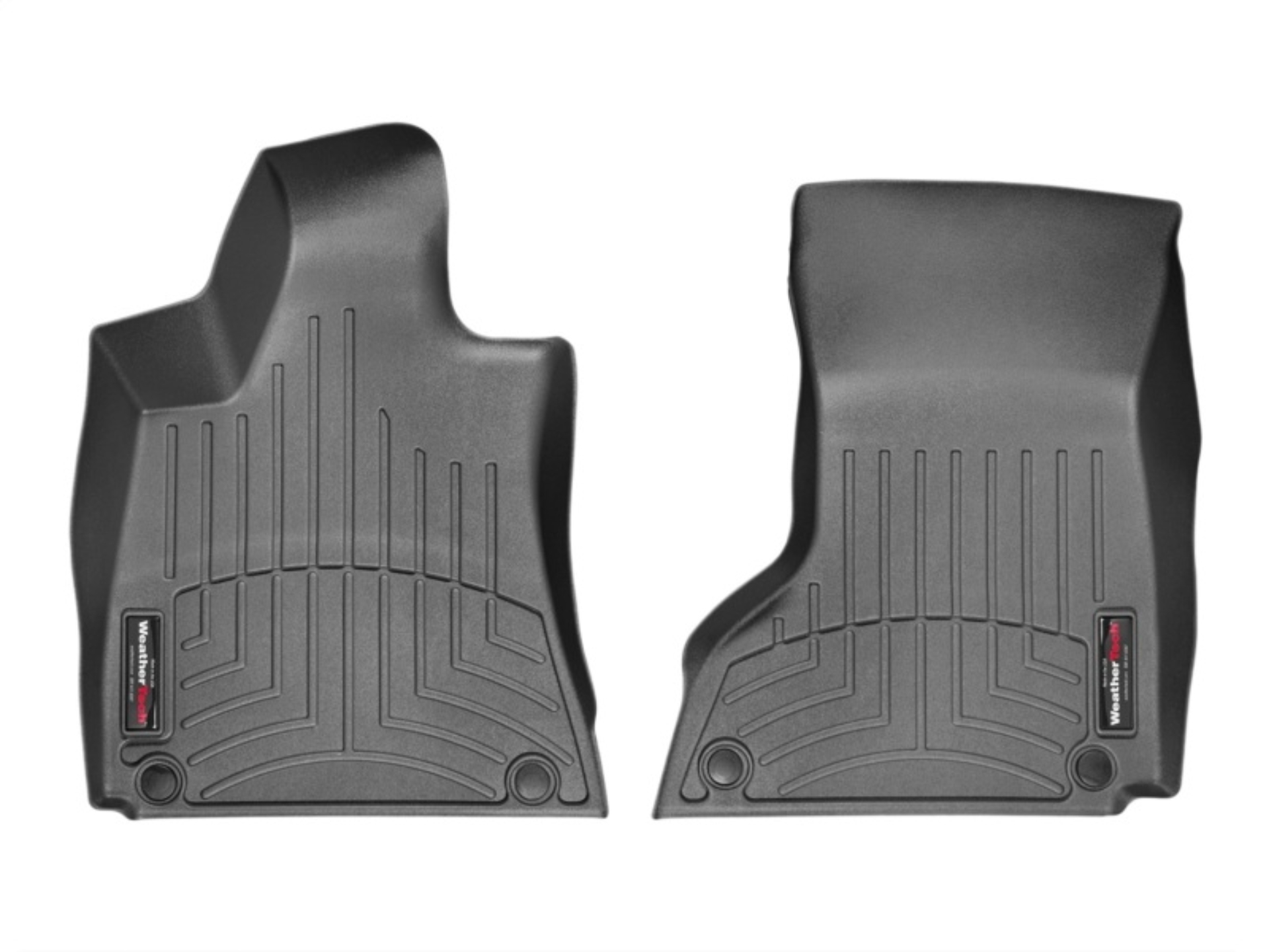 Picture of WeatherTech WT FloorLiner-Front-Blk Floor Mats - 446101