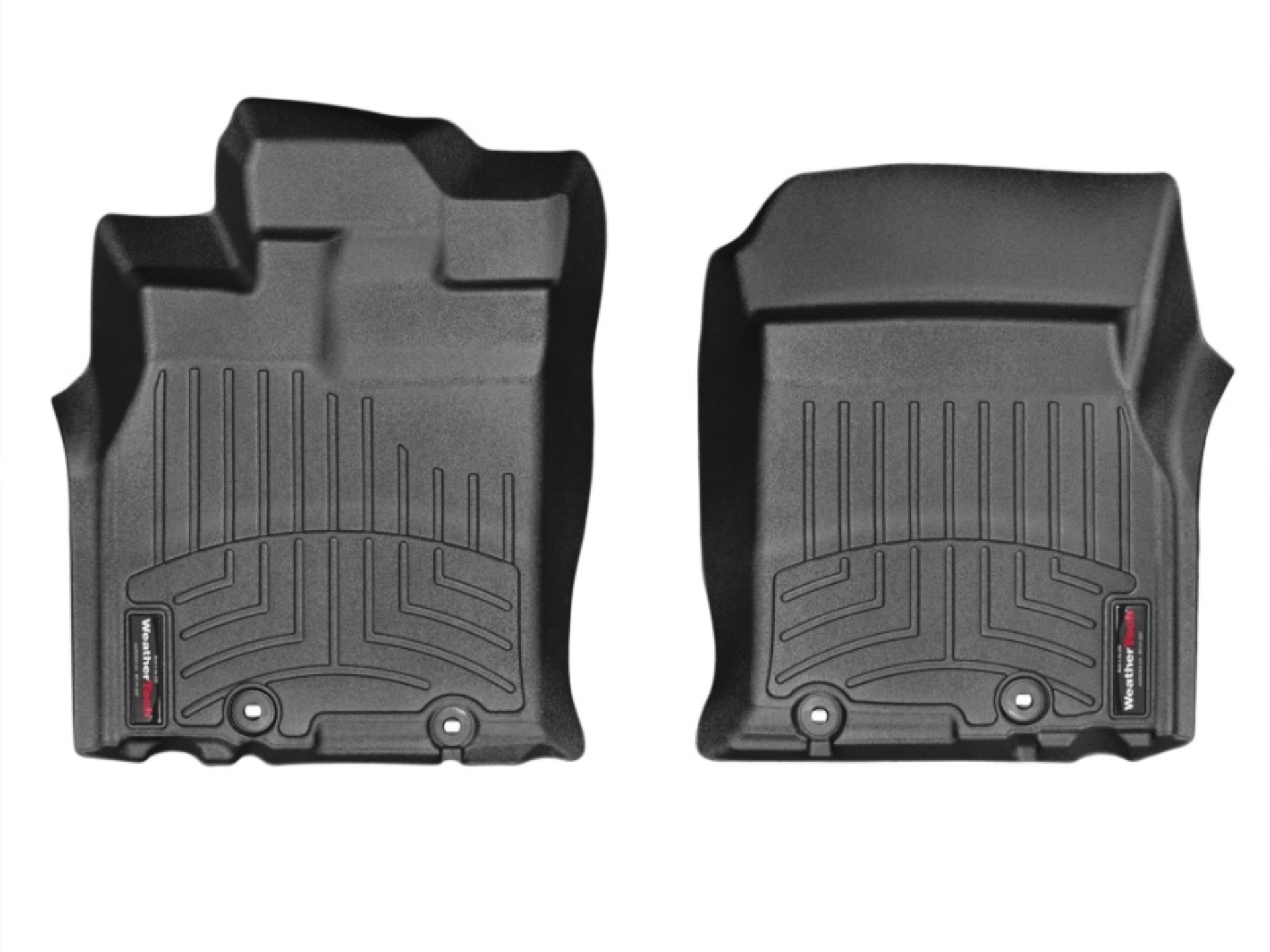 Picture of WeatherTech WT FloorLiner-Front-Blk Floor Mats - 446041