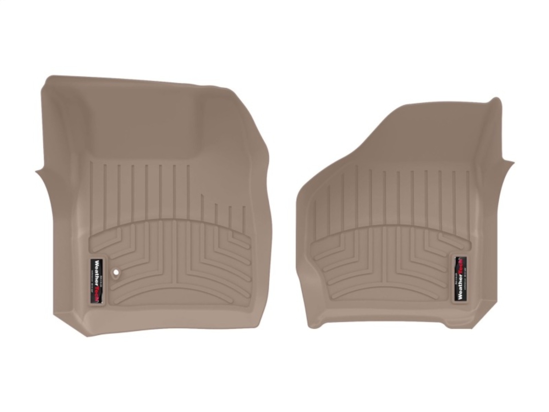 Picture of WeatherTech WT FloorLiner-Front-Tan Floor Mats - 450021
