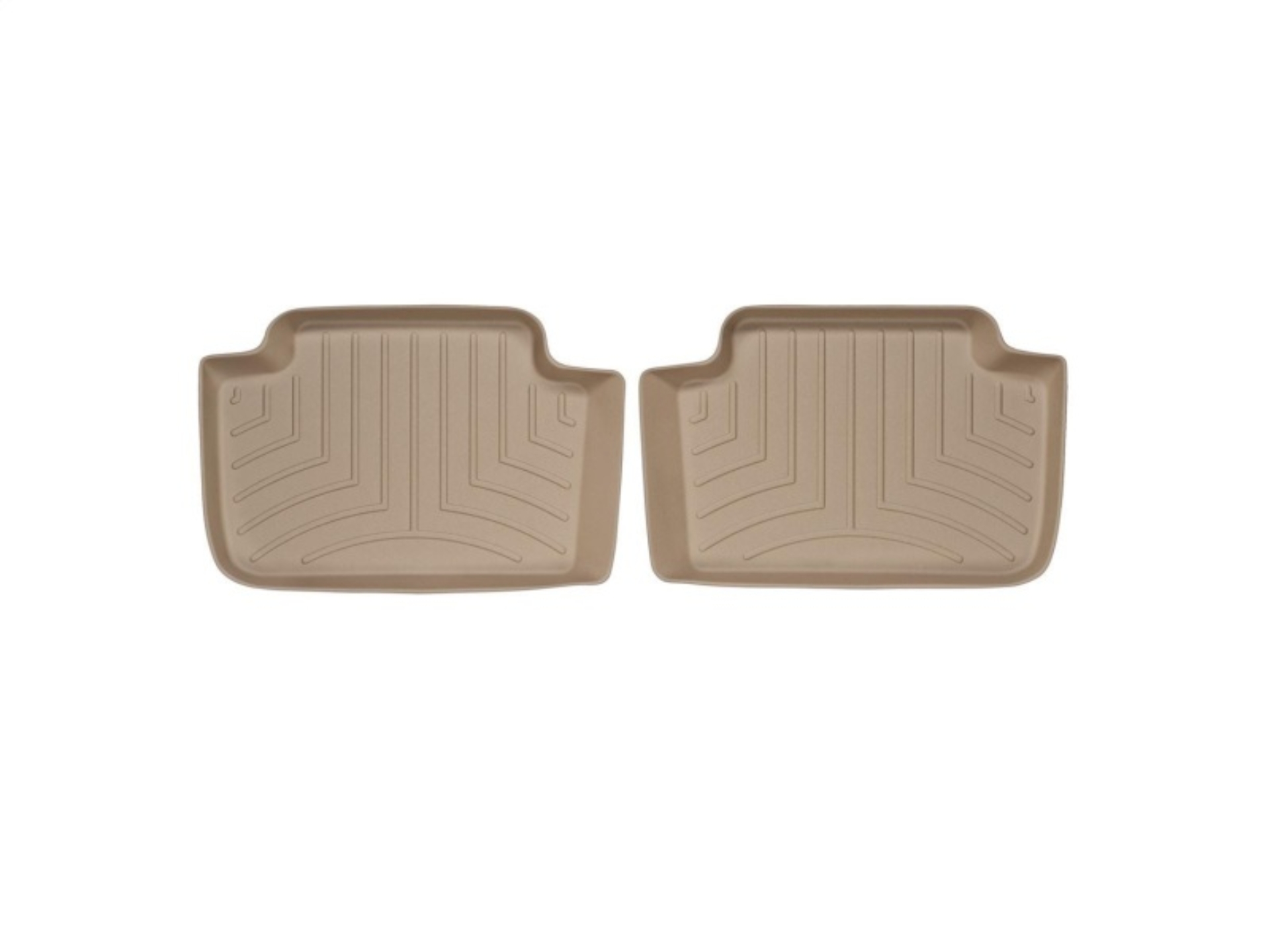 Picture of WeatherTech WT FloorLiner-Rear-Tan Floor Mats - 450382