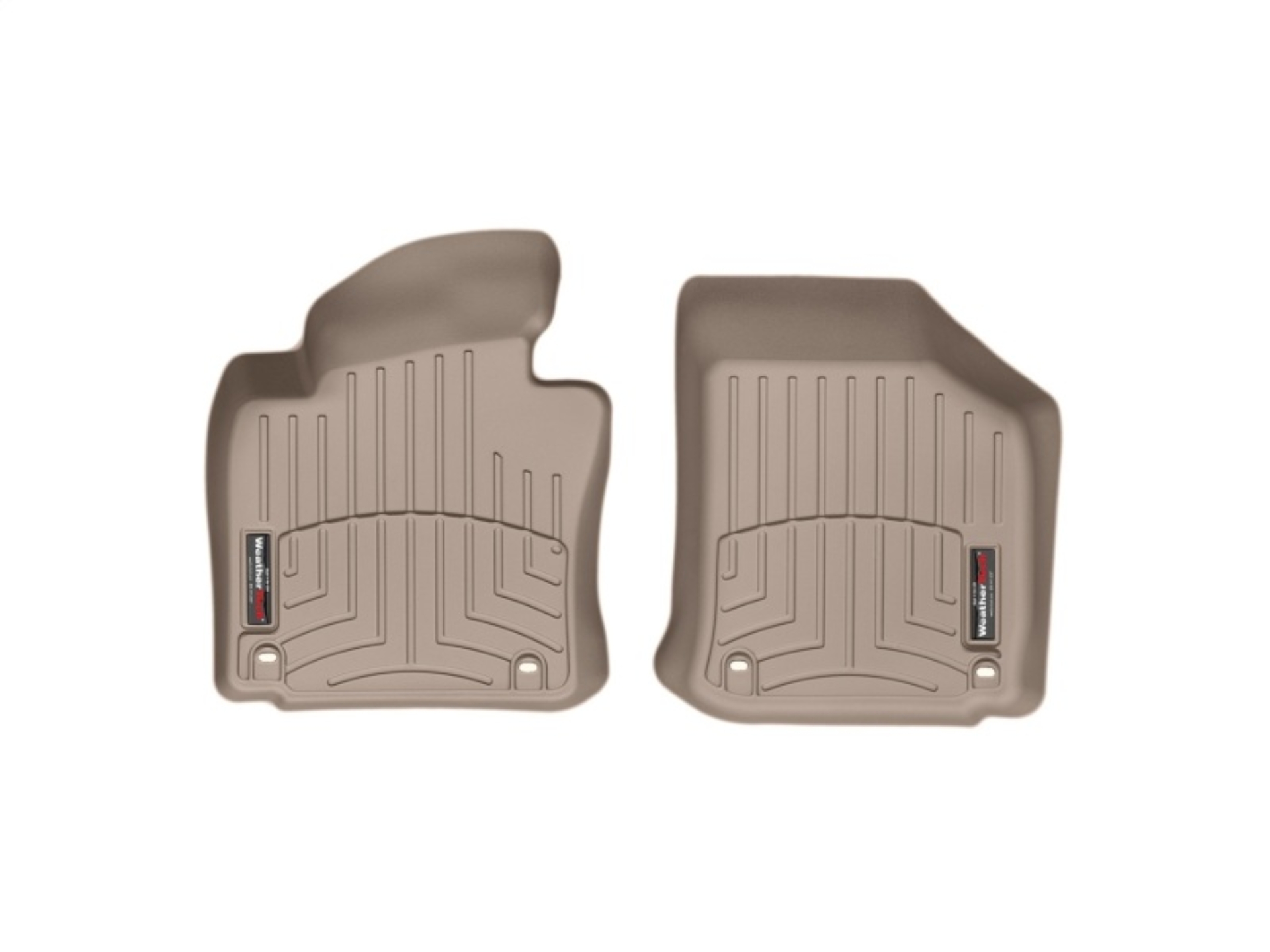 Picture of WeatherTech WT FloorLiner-Front-Tan Floor Mats - 450801