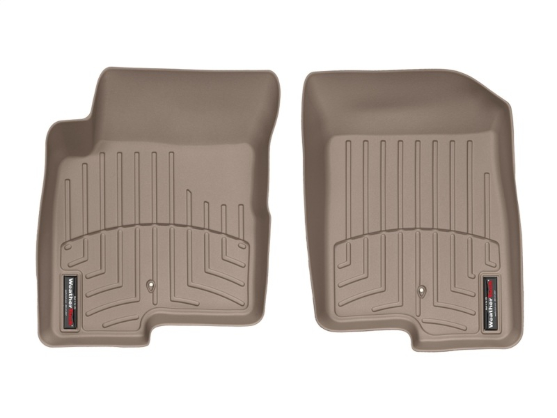 Picture of WeatherTech WT FloorLiner-Front-Tan Floor Mats - 450861