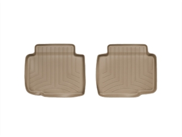 Picture of WeatherTech WT FloorLiner-Rear-Tan Floor Mats - 451242