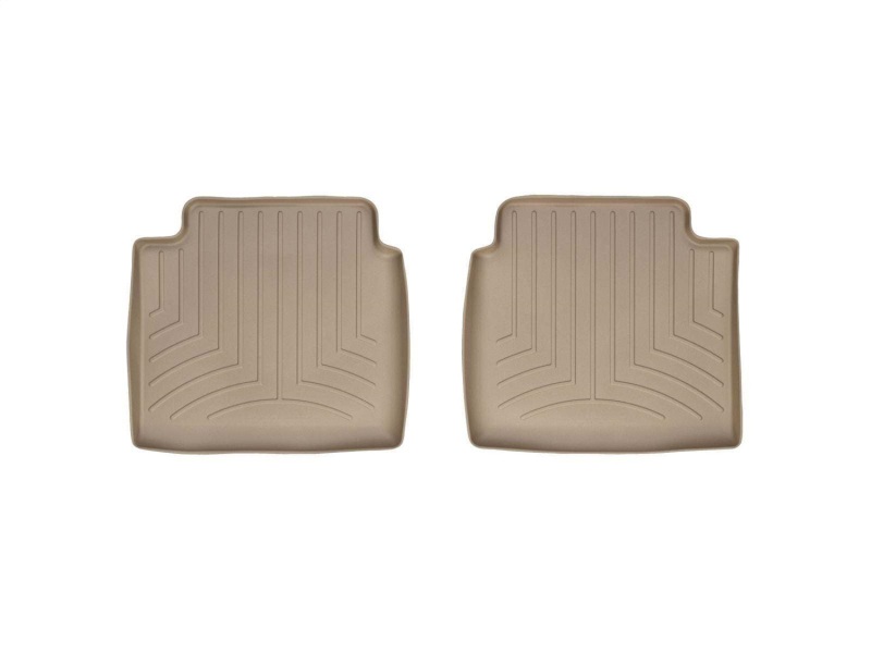 Picture of WeatherTech WT FloorLiner-Rear-Tan Floor Mats - 451442