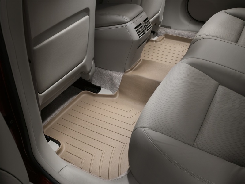 Picture of WeatherTech WT FloorLiner-Rear-Tan Floor Mats - 451502