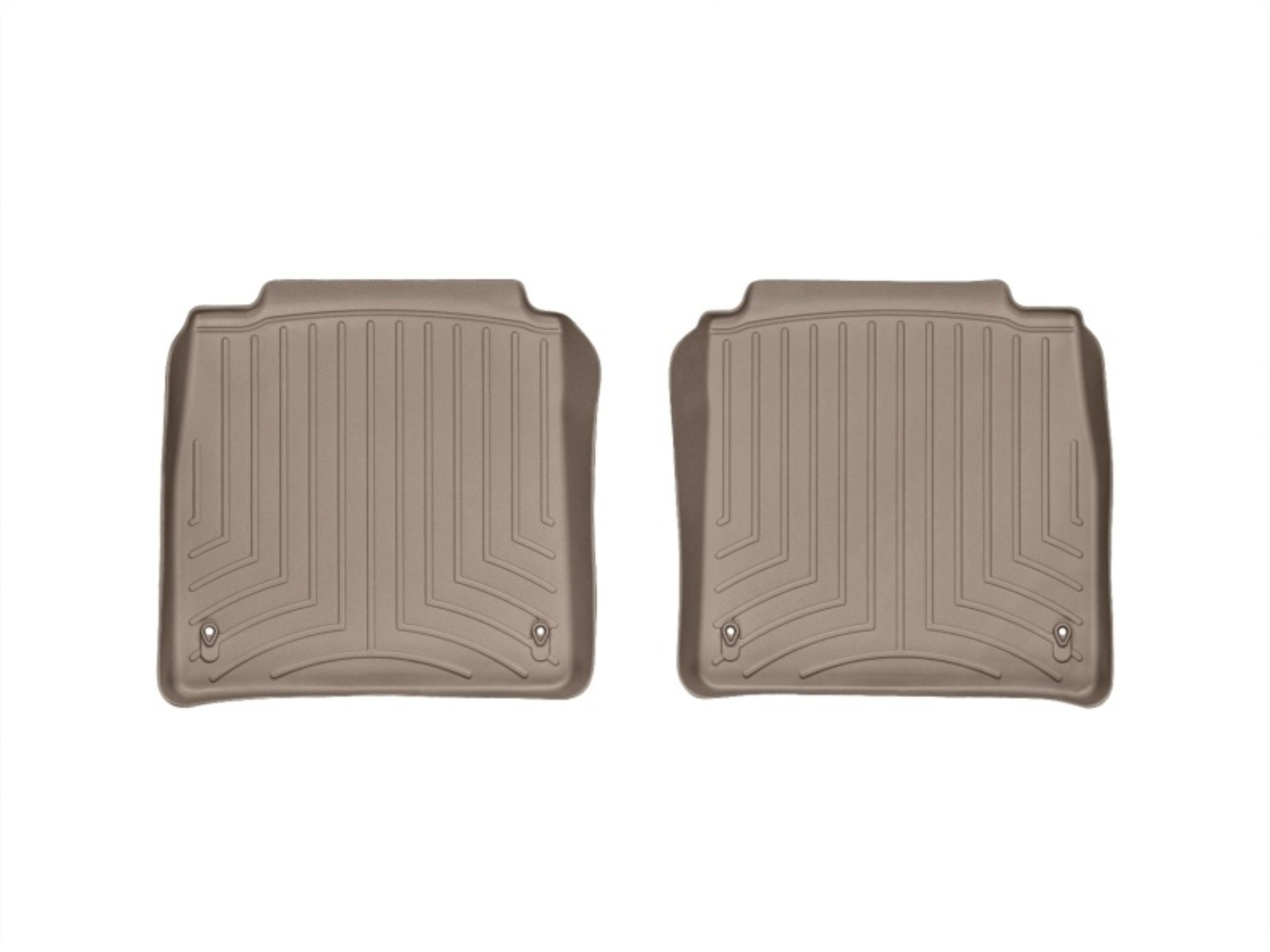 Picture of WeatherTech WT FloorLiner-Rear-Tan Floor Mats - 452073