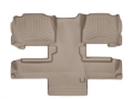 Picture of WeatherTech WT FloorLiner-Rear-Tan Floor Mats - 452353