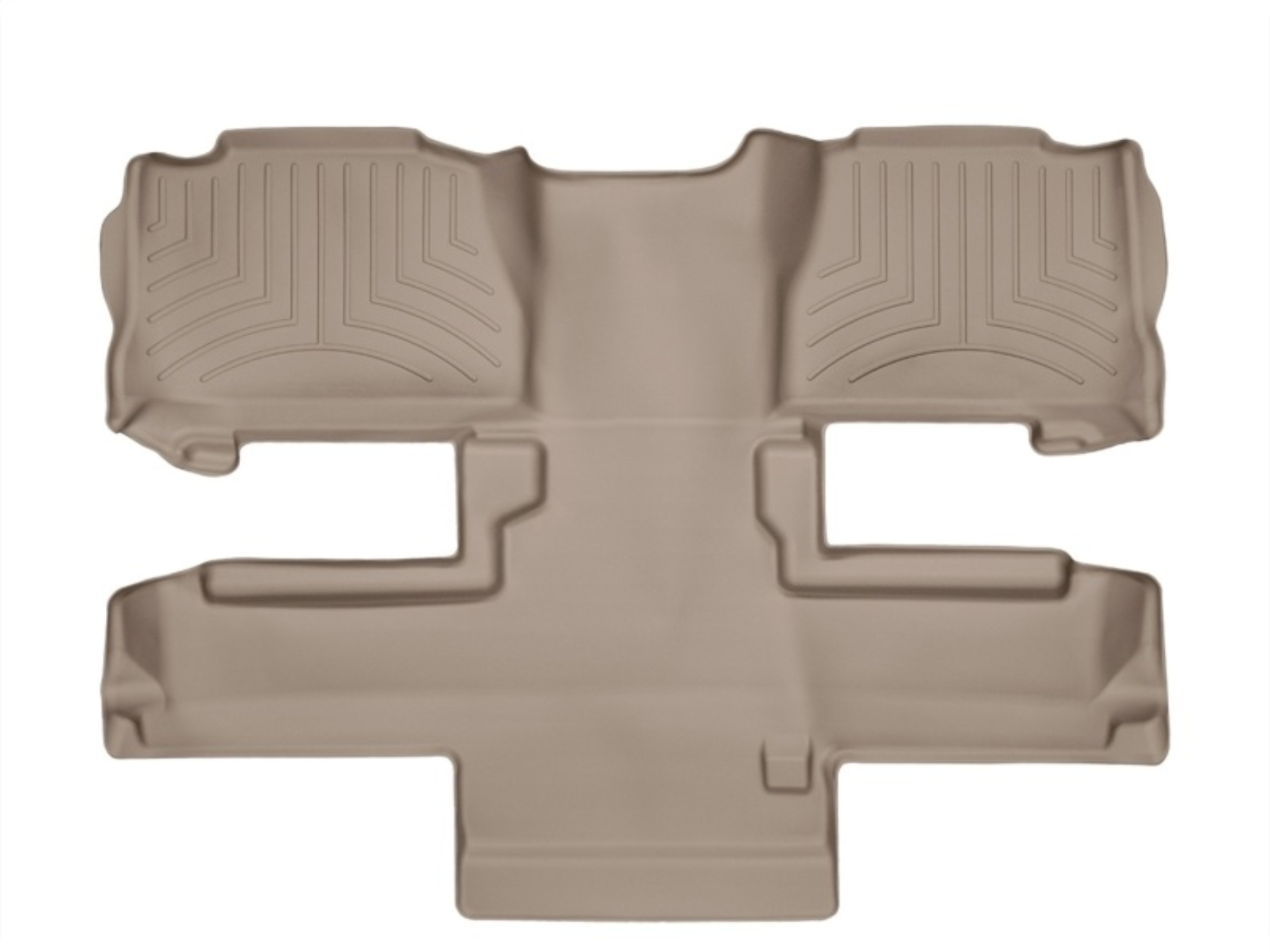 Picture of WeatherTech WT FloorLiner-Rear-Tan Floor Mats - 452353