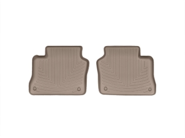 Picture of WeatherTech WT FloorLiner-Rear-Tan Floor Mats - 452572