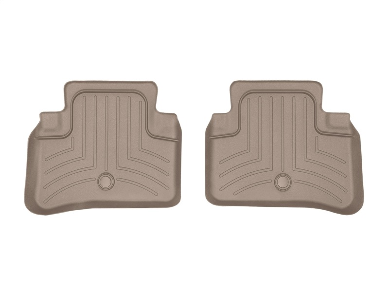 Picture of WeatherTech WT FloorLiner-Rear-Tan Floor Mats - 452582