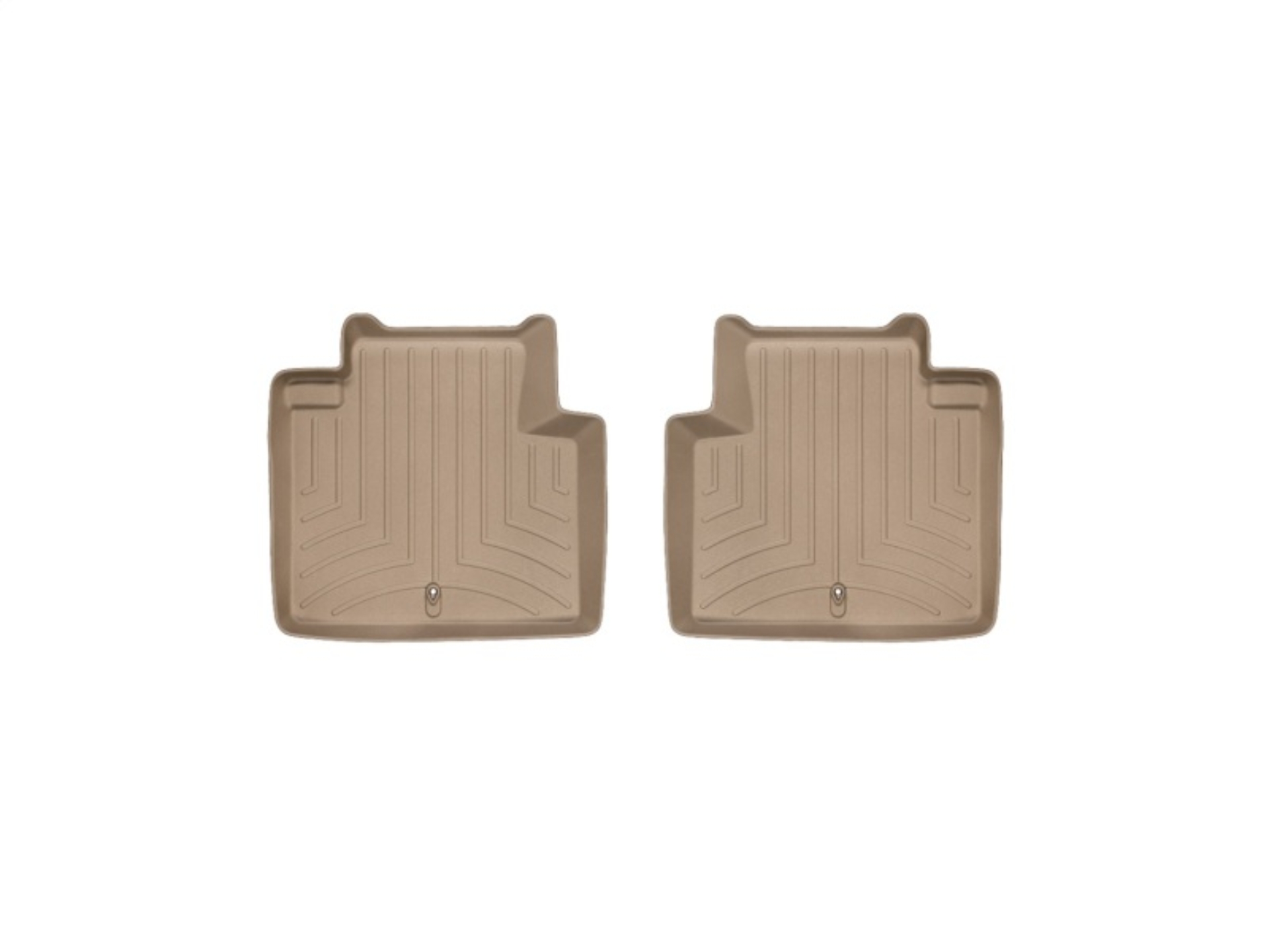 Picture of WeatherTech WT FloorLiner-Rear-Tan Floor Mats - 453042