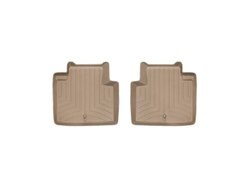 Picture of WeatherTech WT FloorLiner-Rear-Tan Floor Mats - 453042