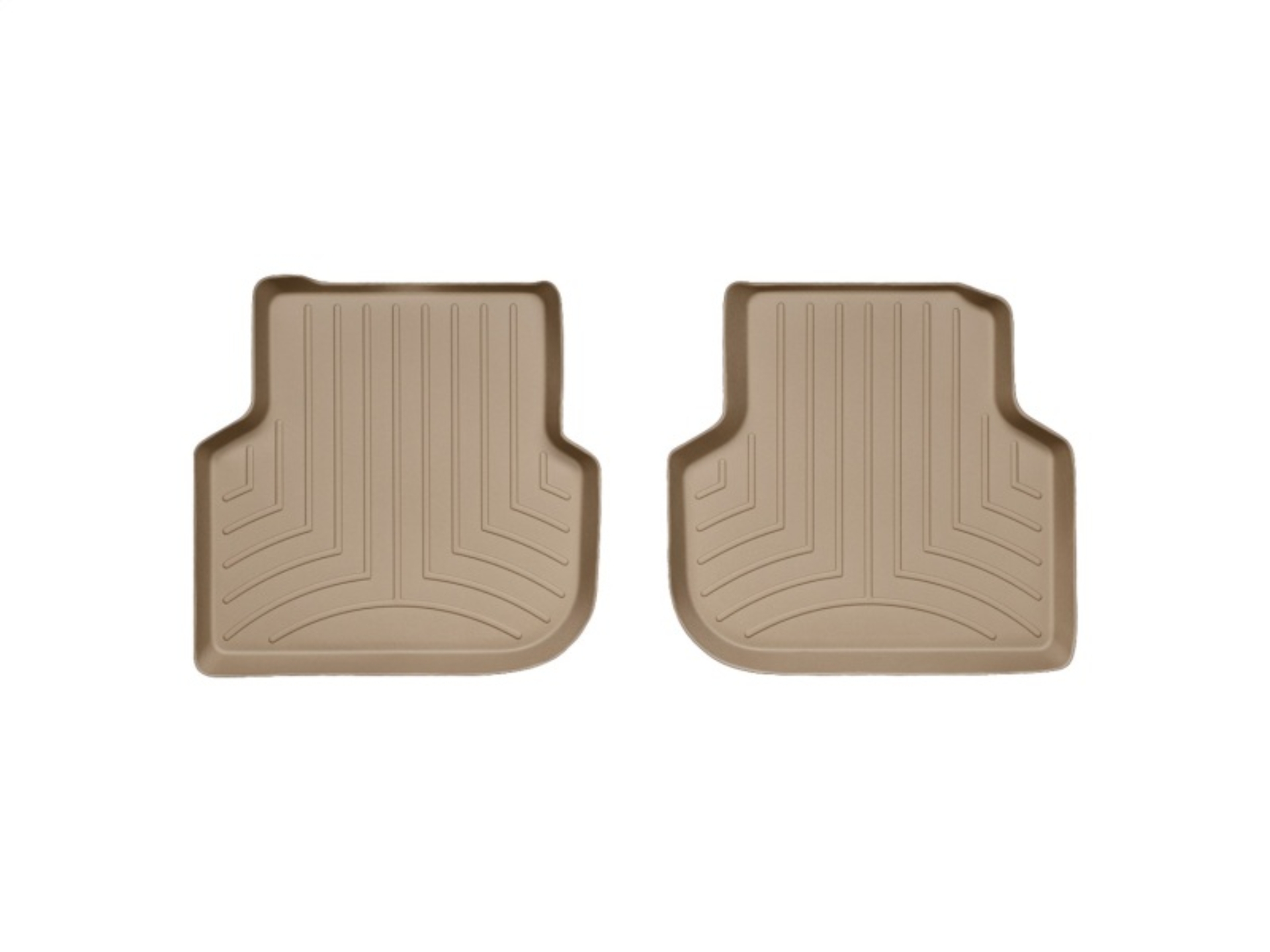 Picture of WeatherTech WT FloorLiner-Rear-Tan Floor Mats - 453382