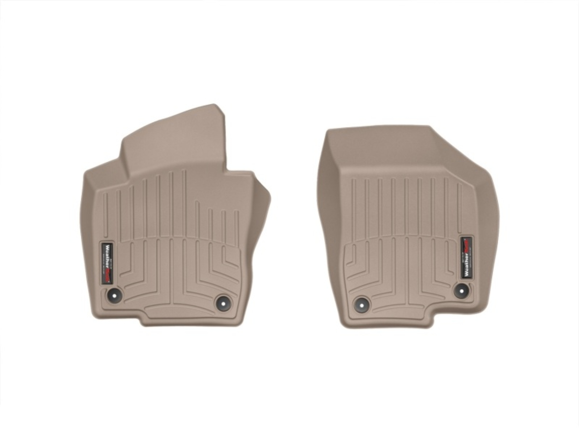 Picture of WeatherTech WT FloorLiner-Front-Tan Floor Mats - 453841