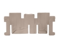 Picture of WeatherTech WT FloorLiner-Rear-Tan Floor Mats - 454452