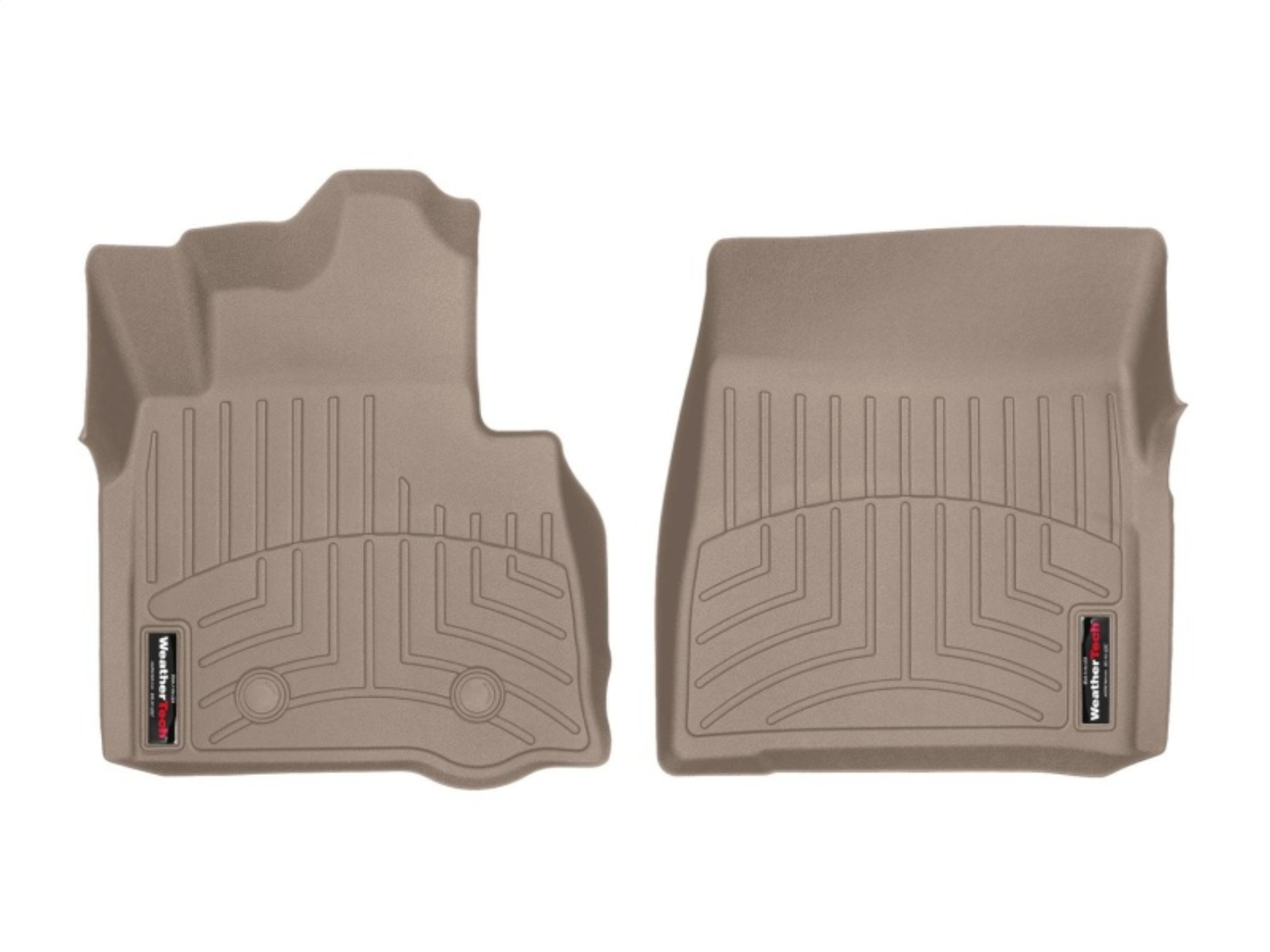 Picture of WeatherTech WT FloorLiner-Front-Tan Floor Mats - 454941
