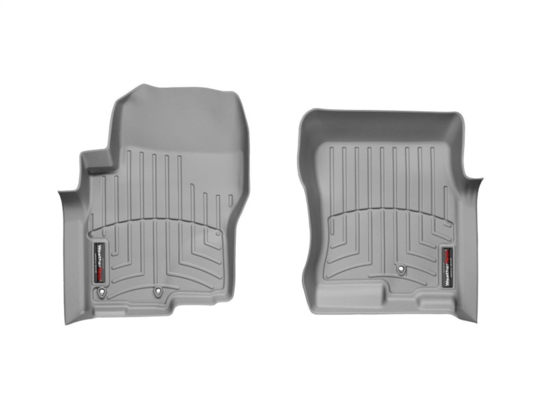 Picture of WeatherTech WT FloorLiner-Front-Grey Floor Mats - 461761
