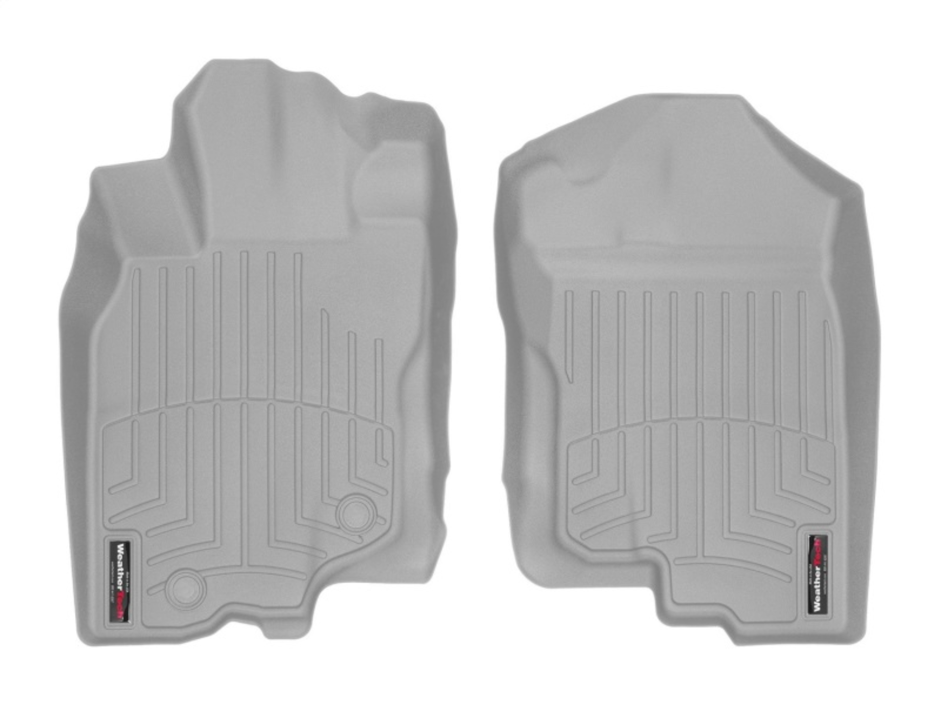 Picture of WeatherTech WT FloorLiner-Front-Grey Floor Mats - 462411