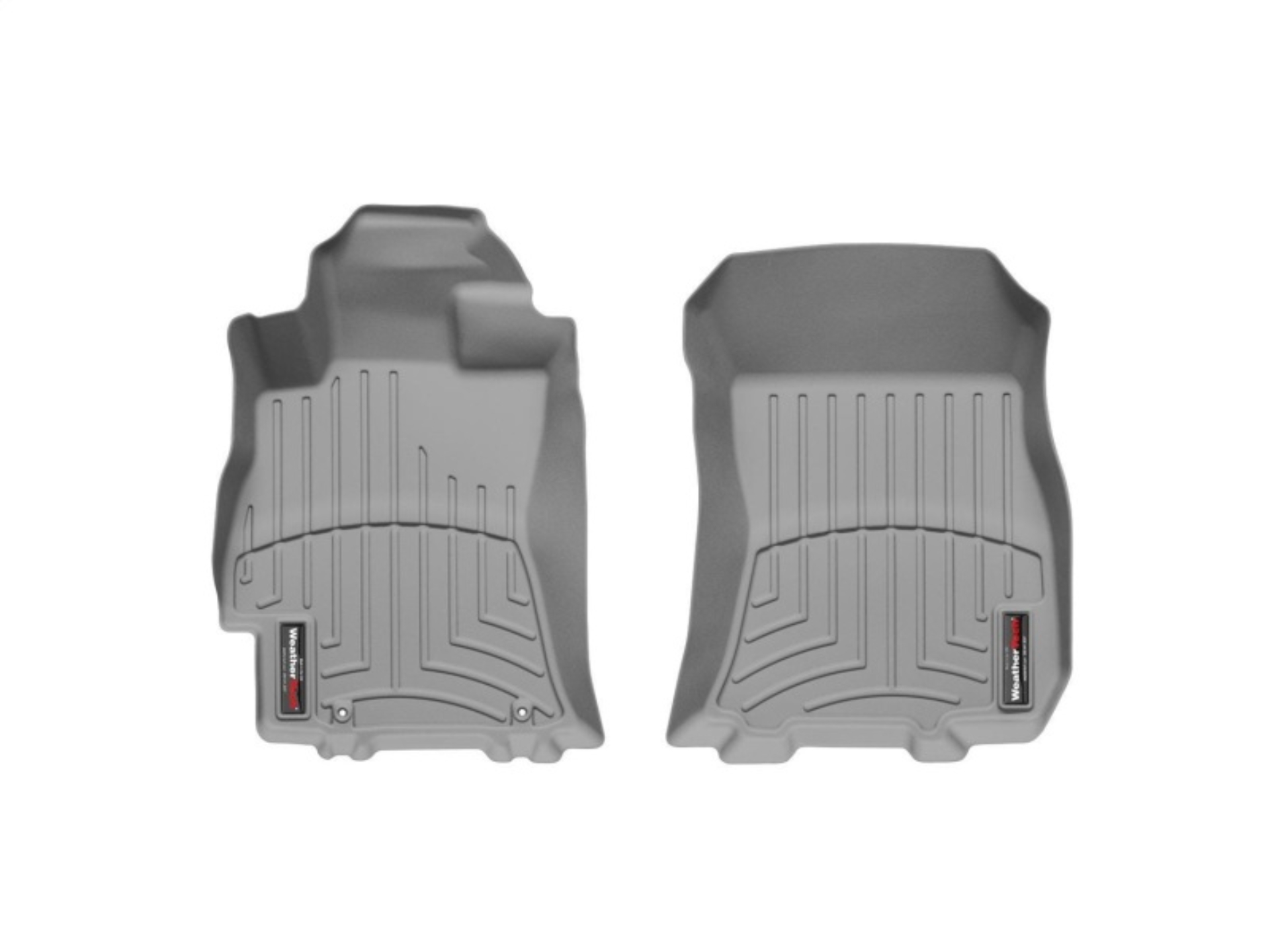 Picture of WeatherTech WT FloorLiner-Front-Grey Floor Mats - 462591