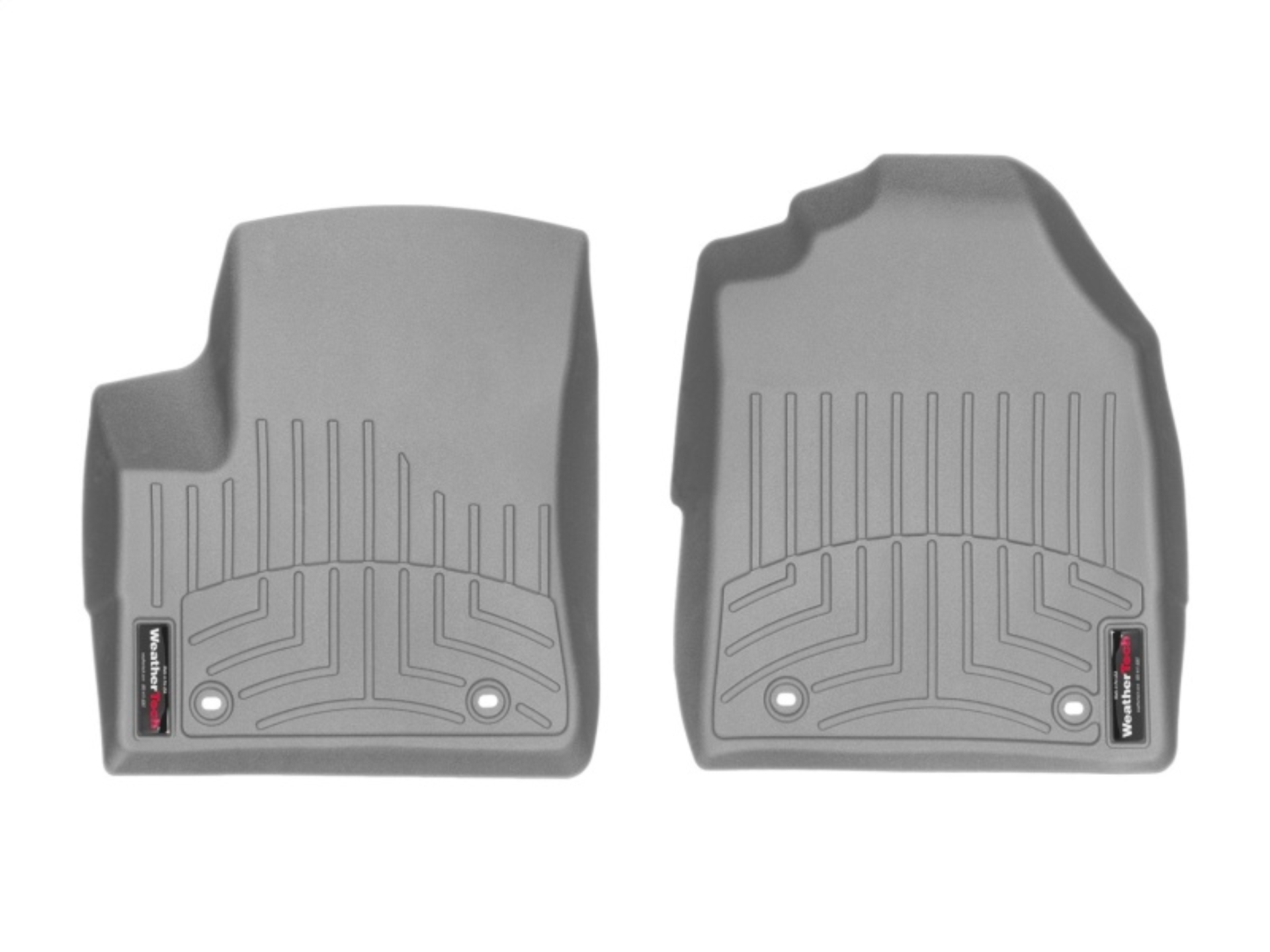 Picture of WeatherTech WT FloorLiner-Front-Grey Floor Mats - 463681