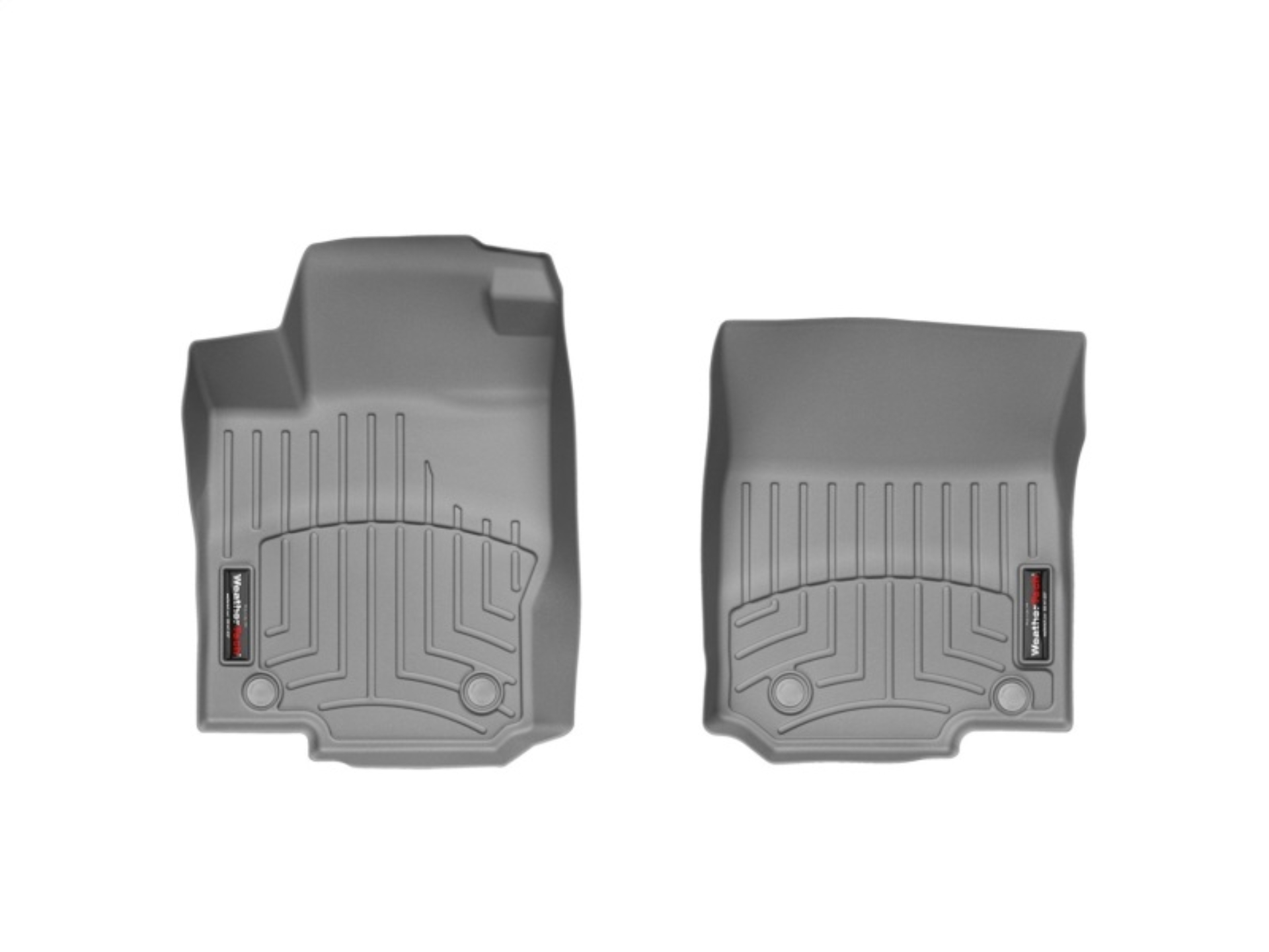 Picture of WeatherTech WT FloorLiner-Front-Grey Floor Mats - 464011